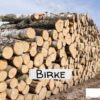 Stammholz Birke – 20 RM (Halb-LKW) / 40 RM (Komplett-LKW)